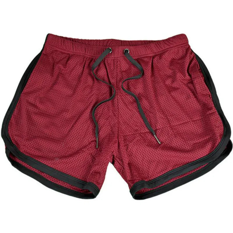 Running Shorts Men Gym Fitness Training  Quick Dry Beach Short Pants Male Summer Sports Workout Fitness Bottoms 2020 New