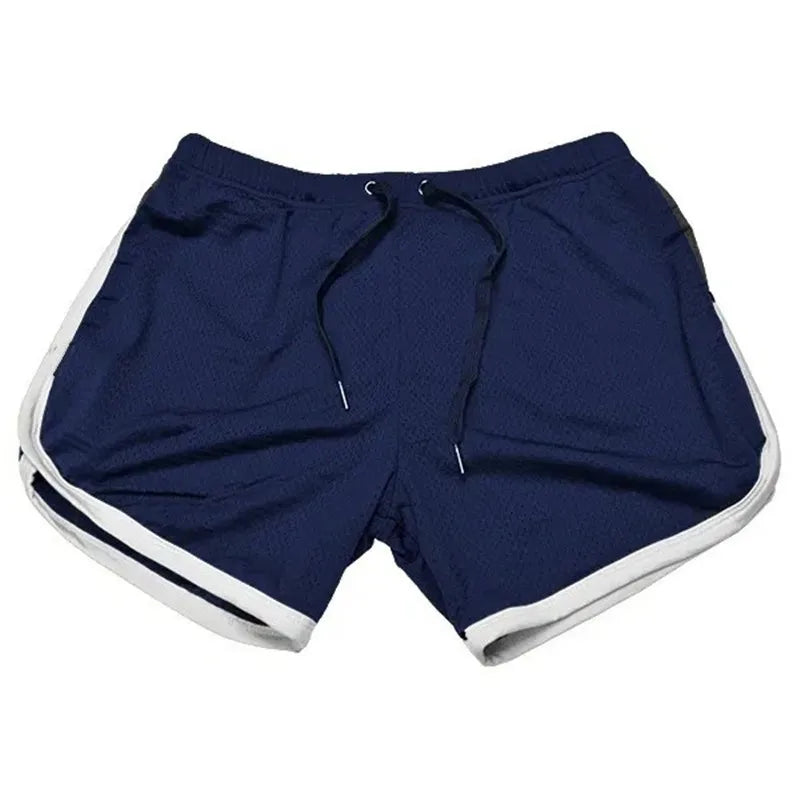 Running Shorts Men Gym Fitness Training  Quick Dry Beach Short Pants Male Summer Sports Workout Fitness Bottoms 2020 New