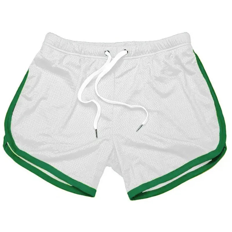 Running Shorts Men Gym Fitness Training  Quick Dry Beach Short Pants Male Summer Sports Workout Fitness Bottoms 2020 New