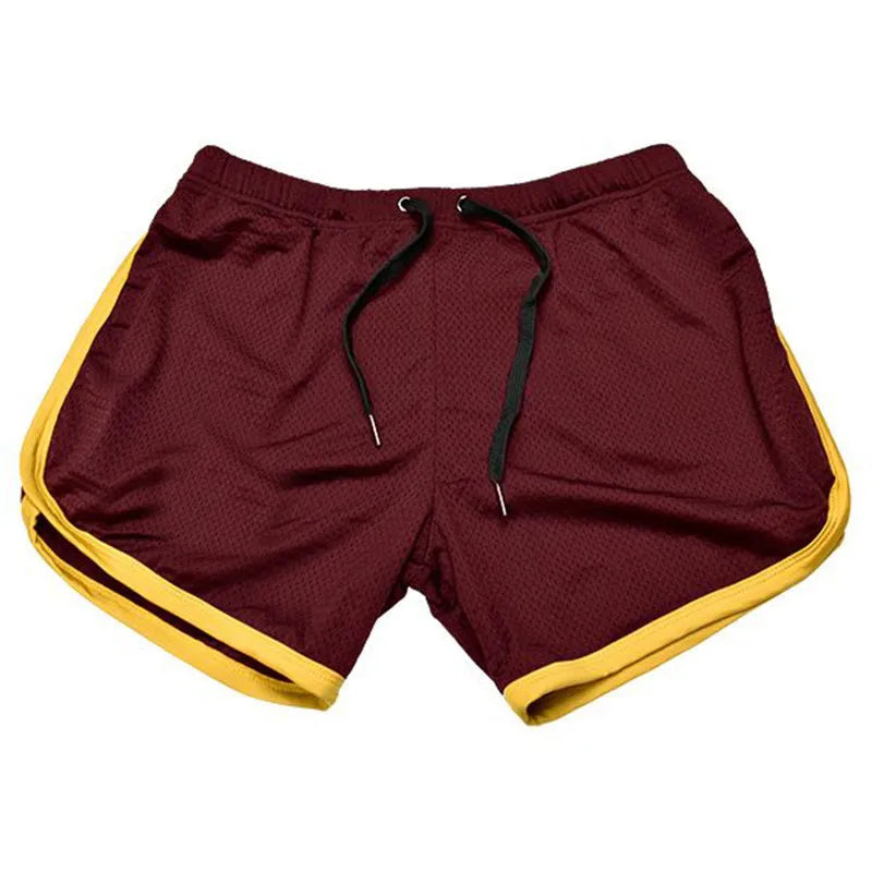Running Shorts Men Gym Fitness Training  Quick Dry Beach Short Pants Male Summer Sports Workout Fitness Bottoms 2020 New