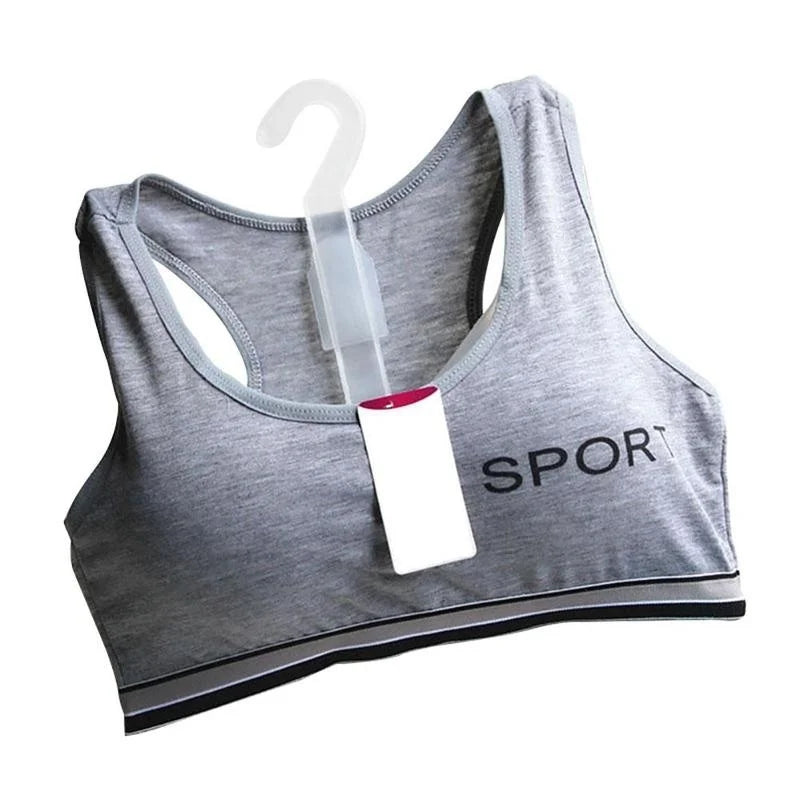 Teenagers Student Lingerie Brassiere Sport Maiden Girl Comfy Underwear Bra Girl Teen Top Sport Bras Sports Bra for Women Gym